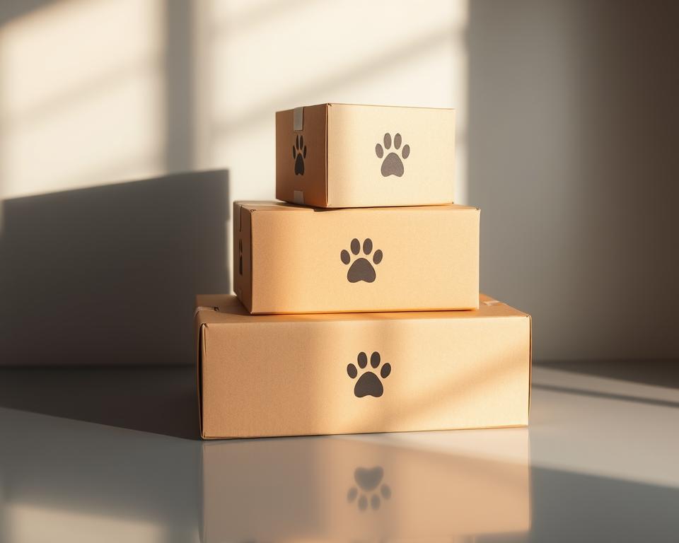 Caixas mensais para cães e gatos