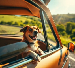 Viagens: Dicas para Viajar com seu Cachorro com Segurança e Conforto