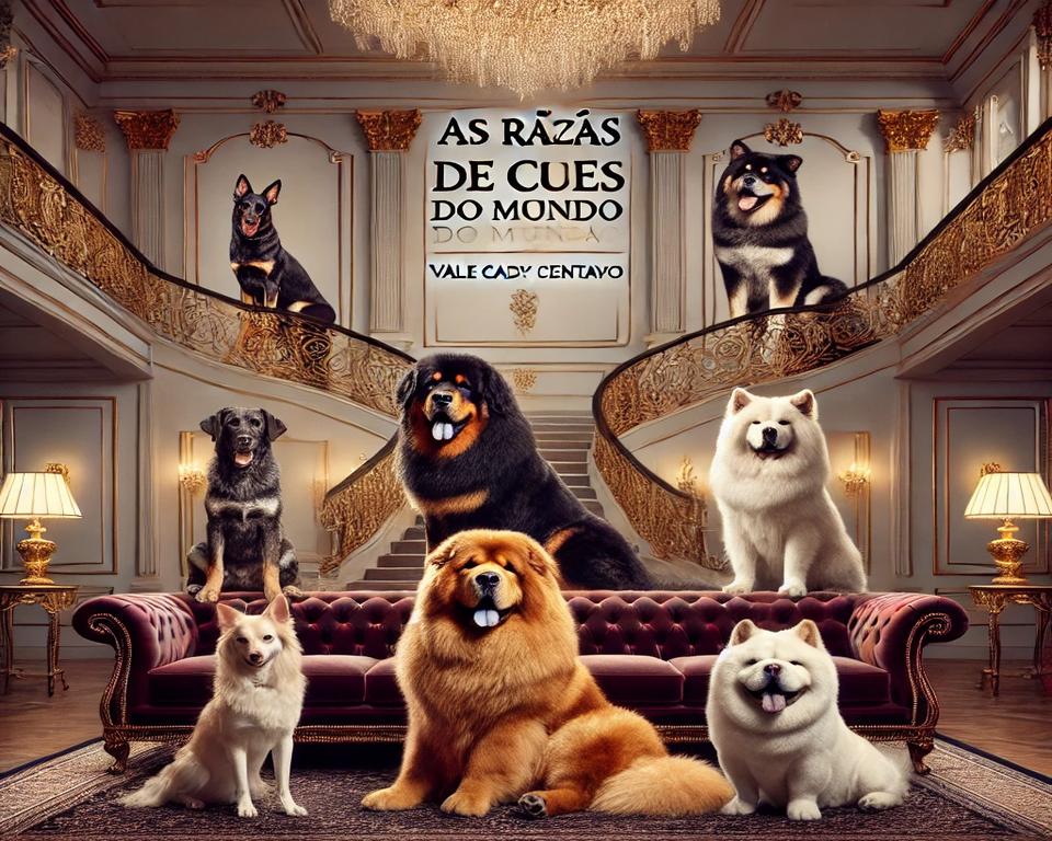 🏆 As 10 Raças de Cães Mais Caras do Mundo: Vale Cada Centavo? 🏆
